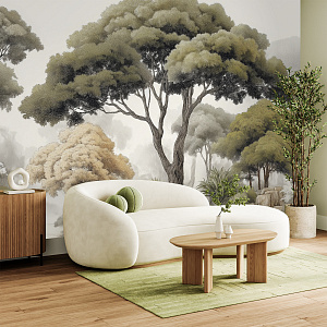 Винтажный лес