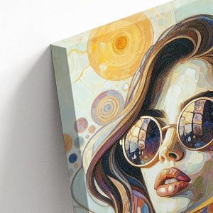 Стильная девушка