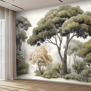 Винтажный лес