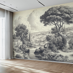 Винтажный лес