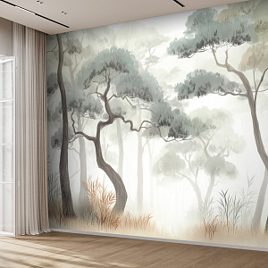 Винтажный лес