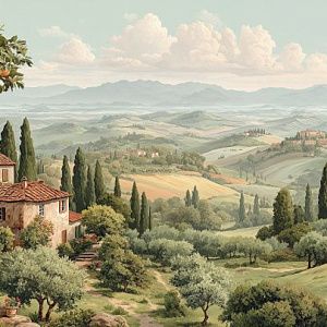 Спокойный пейзаж