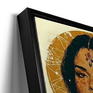 Девушка в золоте