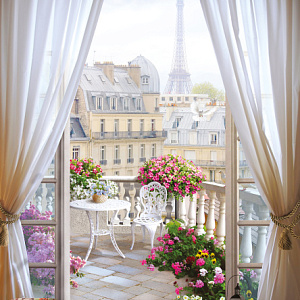 Балкон в Париже