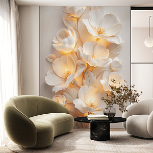 Цветы с подсветкой