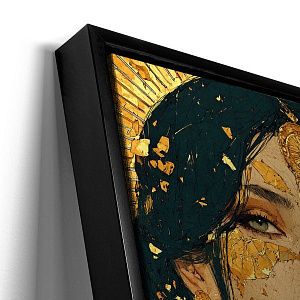 Девушка в золоте