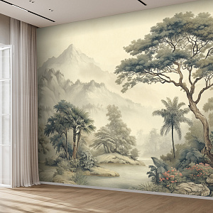 Винтажный лес