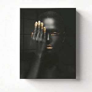 Золотой макияж