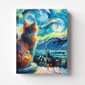 Кот глазами Винсента Ван Гога