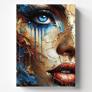 Девушка - портрет маслом