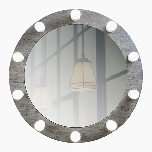 Круглое гримерное зеркало