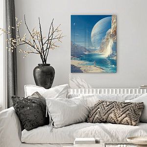 Космонавт на спутнике Юпитера