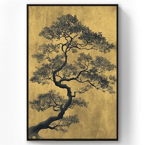 Китайская живопись по золоту