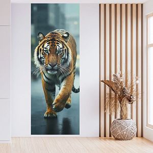 Тигр в городе