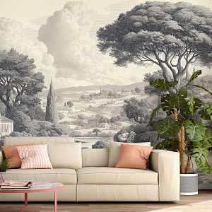 Винтажный лес