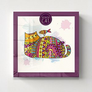 Кот и рыбка