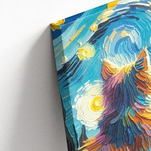 Кот глазами Винсента Ван Гога