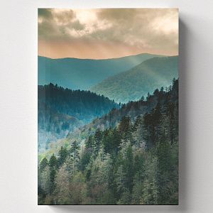 Закат в горах