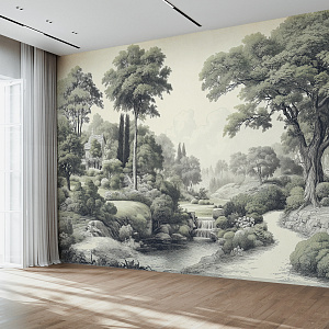 Винтажный лес