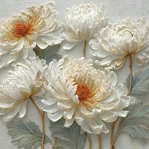 Объемные цветы