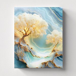 Мраморные деревья