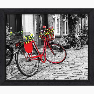 Велосипед в старом городе