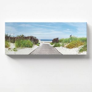 Путь на пляже дюны Балтийского моря