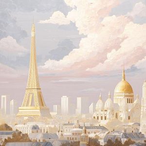 Утренний Париж