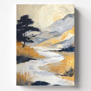 Золотой пейзаж