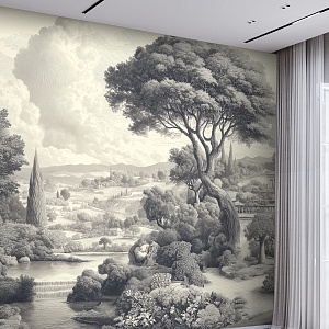 Винтажный лес