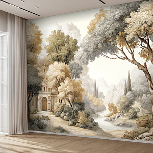 Винтажный лес