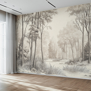 Винтажный лес