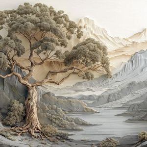 Утро в горах