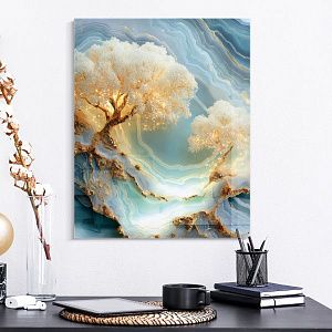 Мраморные деревья