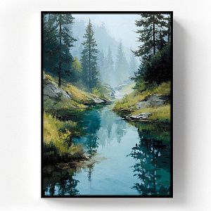 В чаще леса