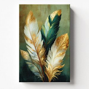 Зеленые перья