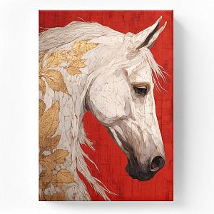 Белая лошадь