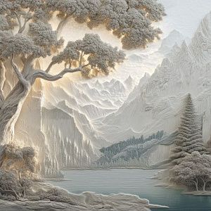 Утро в горах