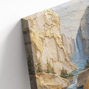 Голубой водопад