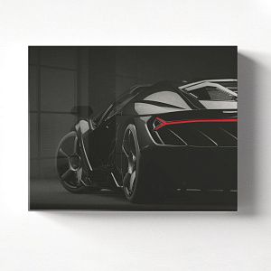 Черный автомобиль