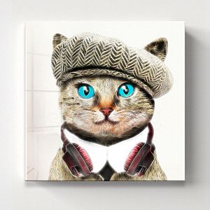 Кот в берете