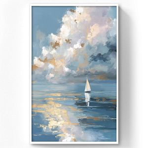 Побережье в лучах солнца