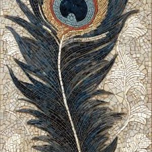 Перо павлина
