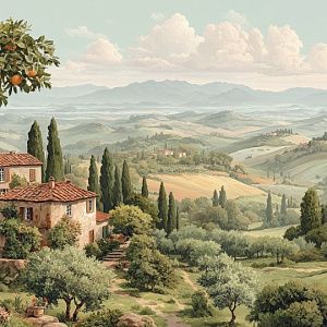 Спокойный пейзаж