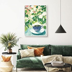 Завтрак в саду