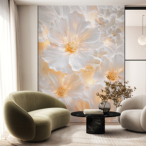 Цветы с подсветкой