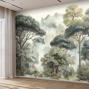 Винтажный лес