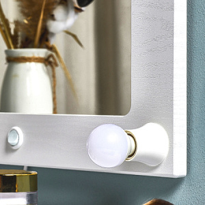 Гримерное зеркало, квадратное малое