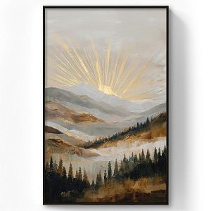 Абстрактные горы