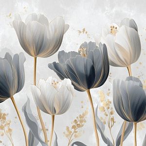 Синие тюльпаны